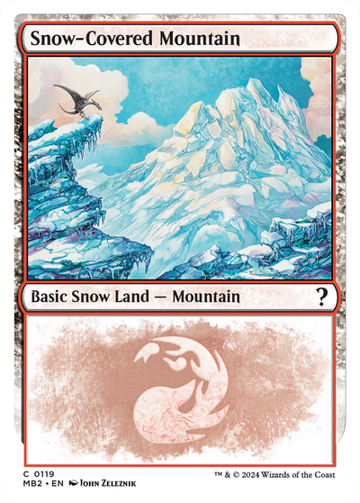 Snow-Covered Mountain