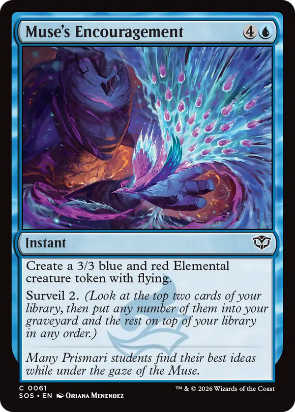Muse's Encouragement (sos)