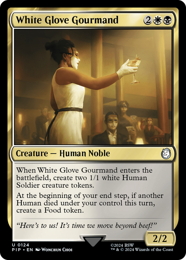 White Glove Gourmand (pip)