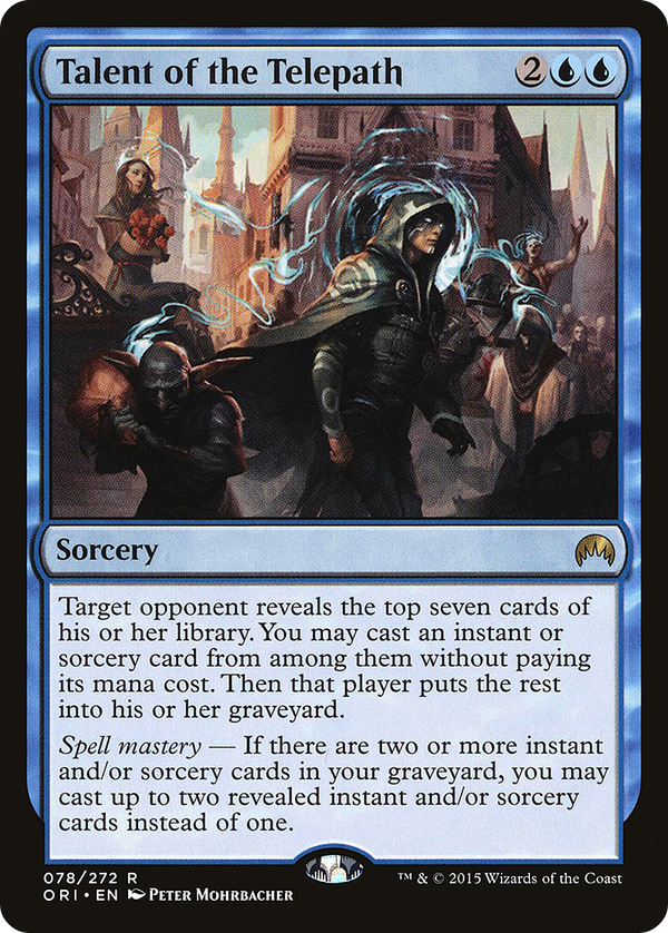 Talent of the Telepath (ori)