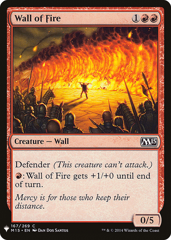 Wall of Fire (plst)