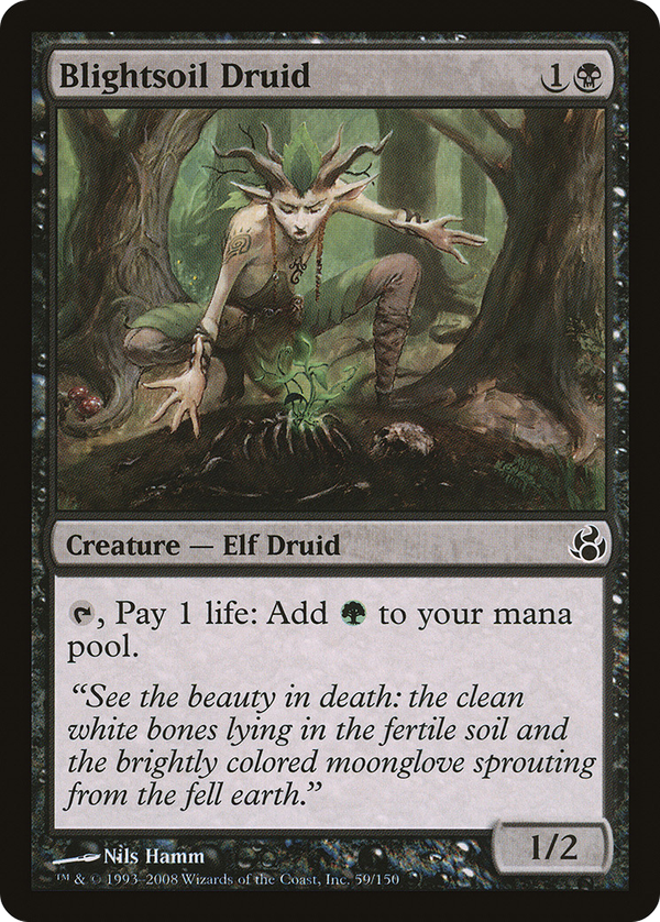Blightsoil Druid (mor)