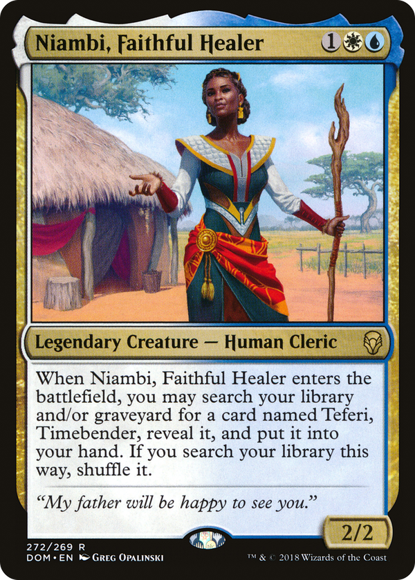 Niambi, Faithful Healer (dom)