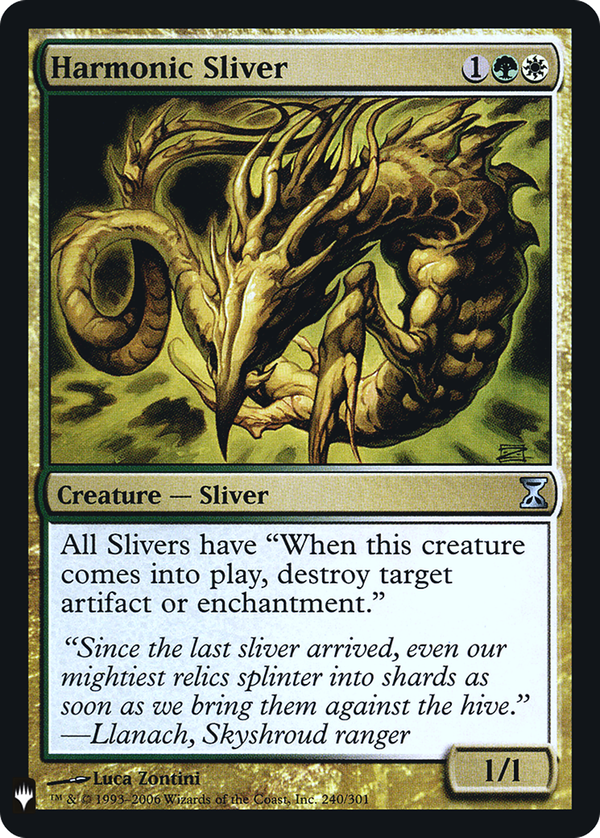 Harmonic Sliver (plst)