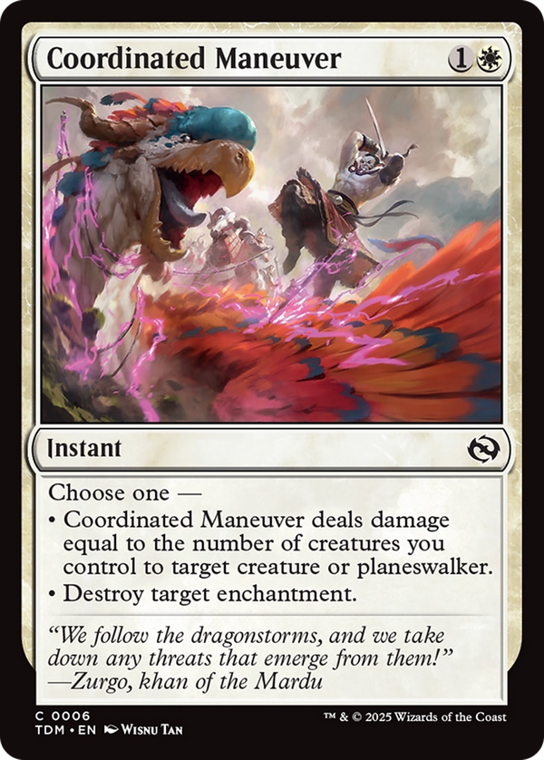 Coordinated Maneuver (tdm)