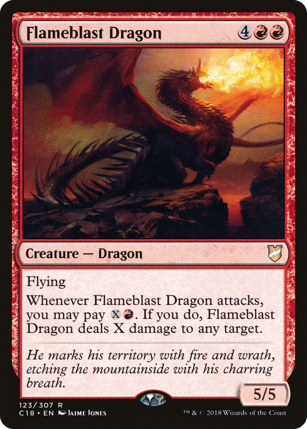 Flameblast Dragon (c18)