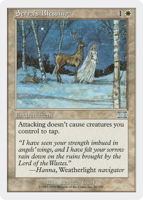 Serra's Blessing (6ed)