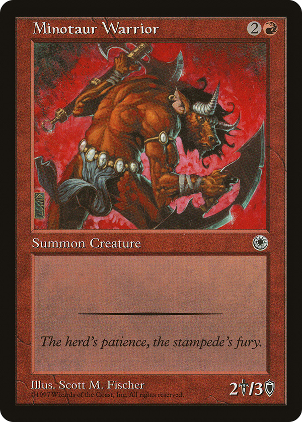Minotaur Warrior (por)