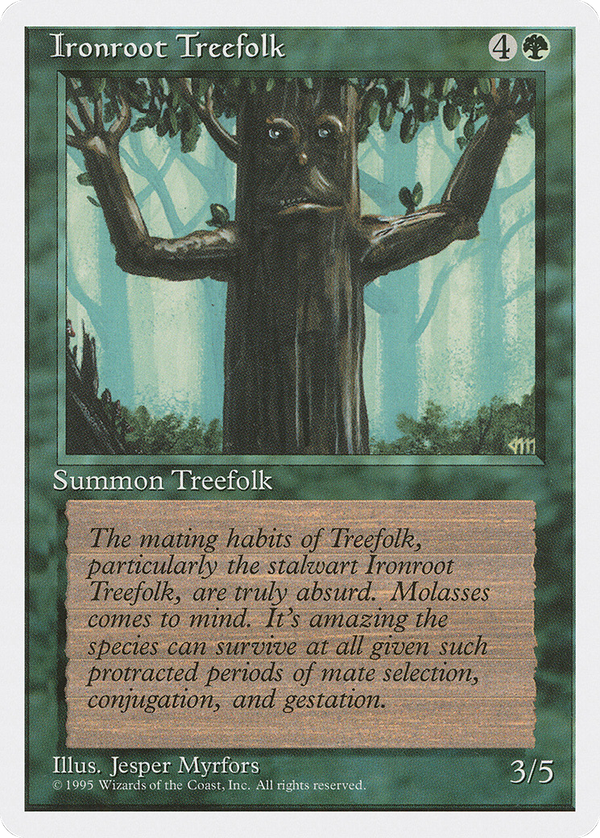 Ironroot Treefolk (4ed)