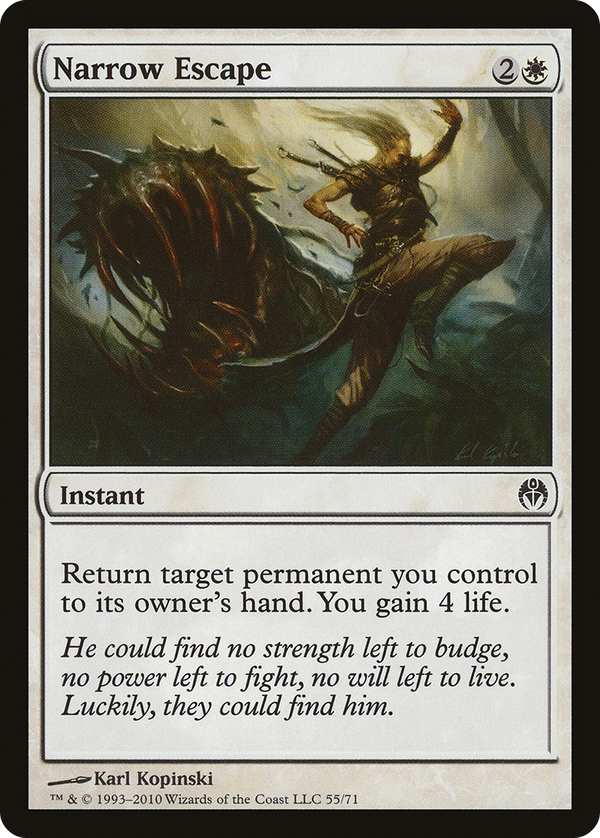 Narrow Escape (dde)