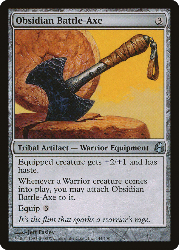 Obsidian Battle-Axe (mor)