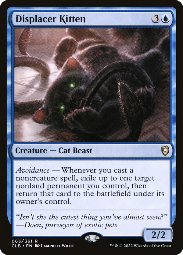 Displacer Kitten (clb)
