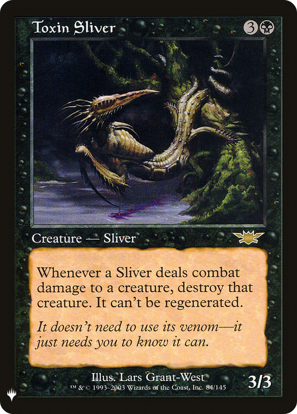 Toxin Sliver (plst)