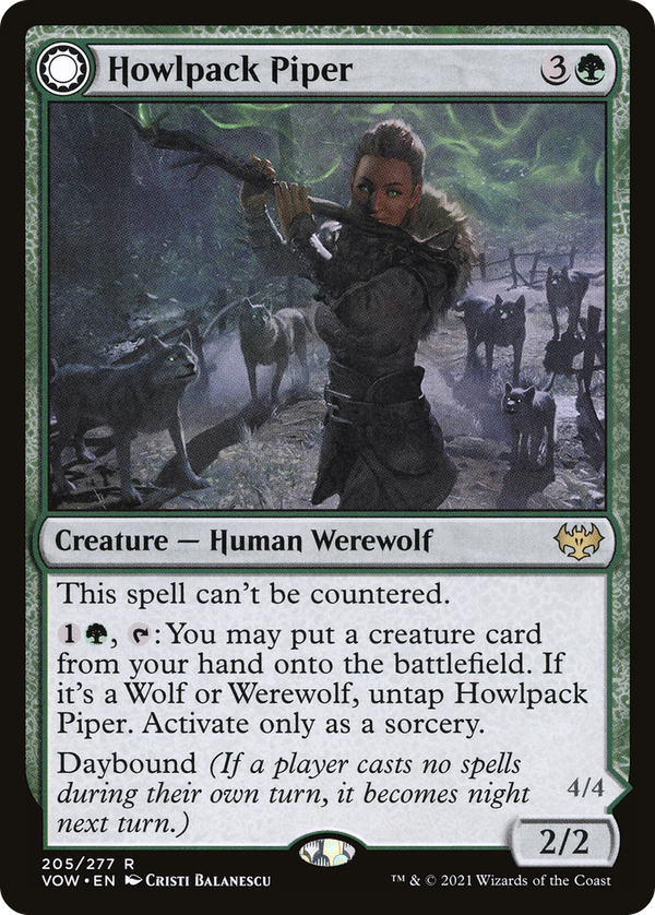 Howlpack Piper // Wildsong Howler (vow)