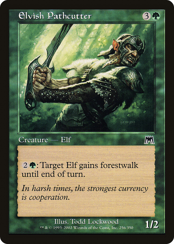 Elvish Pathcutter (ons)