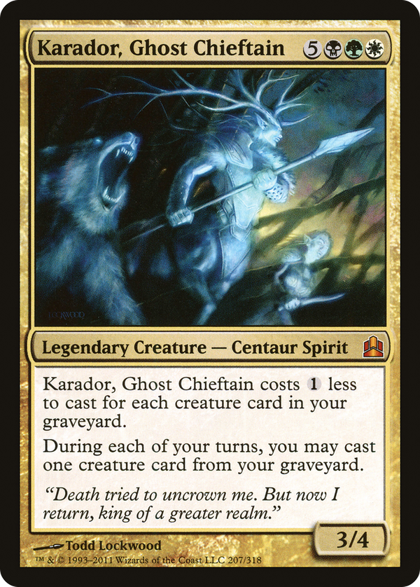 Karador, Ghost Chieftain (cmd)
