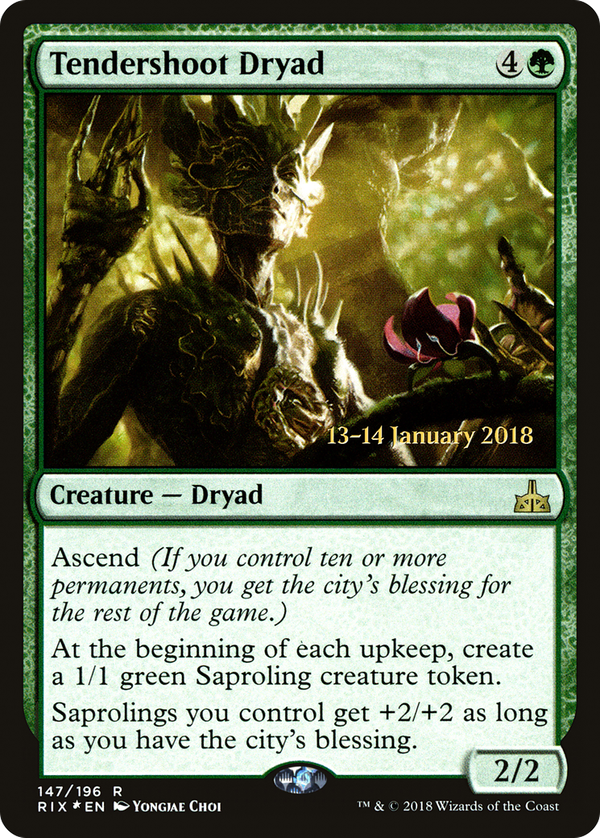 Tendershoot Dryad (prix)