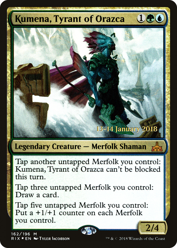 Kumena, Tyrant of Orazca (prix)
