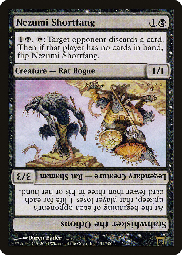 Nezumi Shortfang // Stabwhisker the Odious (chk)
