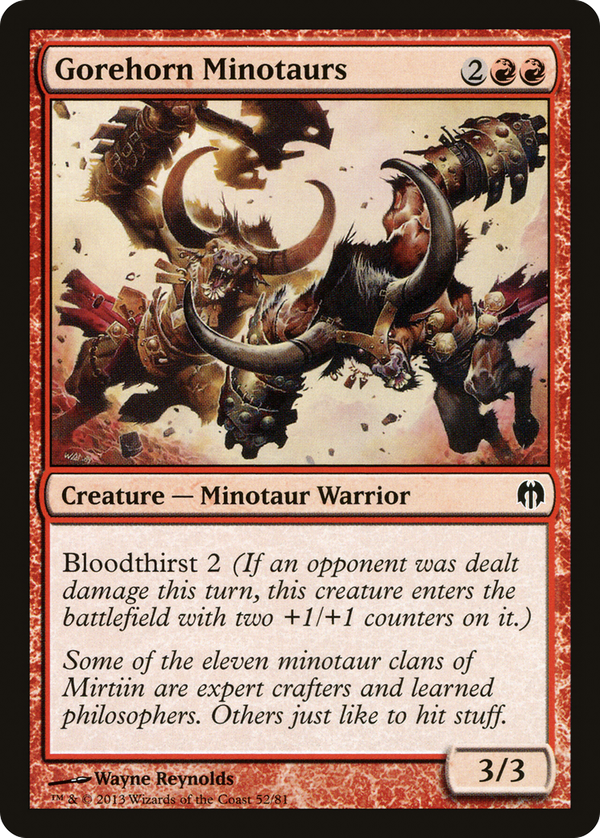 Gorehorn Minotaurs (ddl)