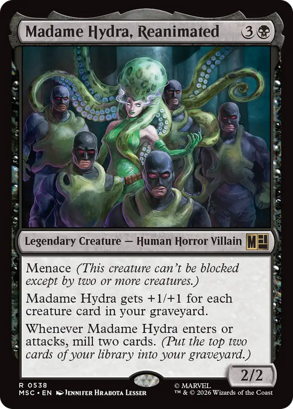 Madame Hydra, Reanimated (msc)