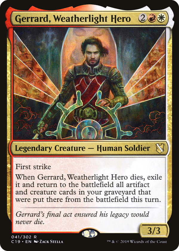 Gerrard, Weatherlight Hero (c19)