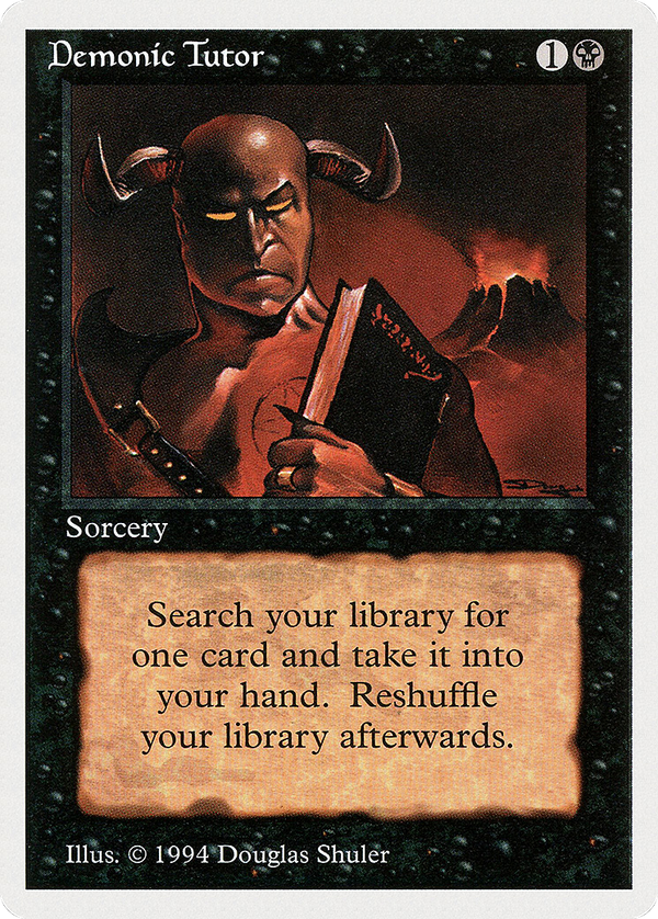 Demonic Tutor (sum)