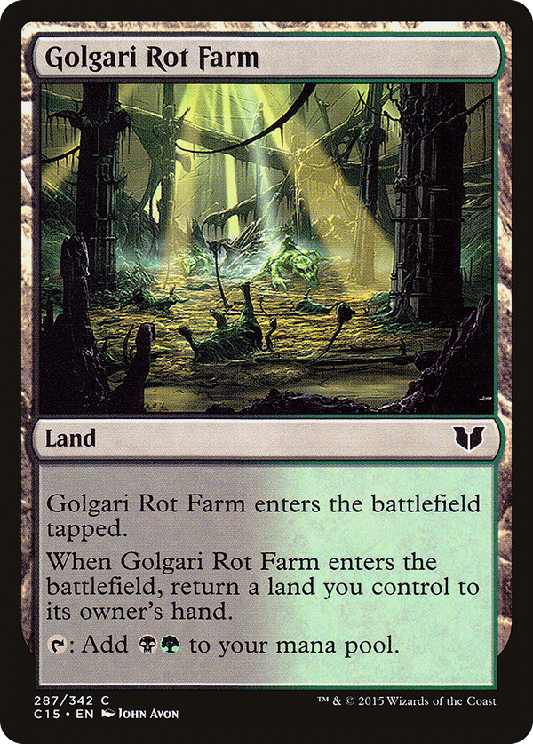Golgari Rot Farm (c15)