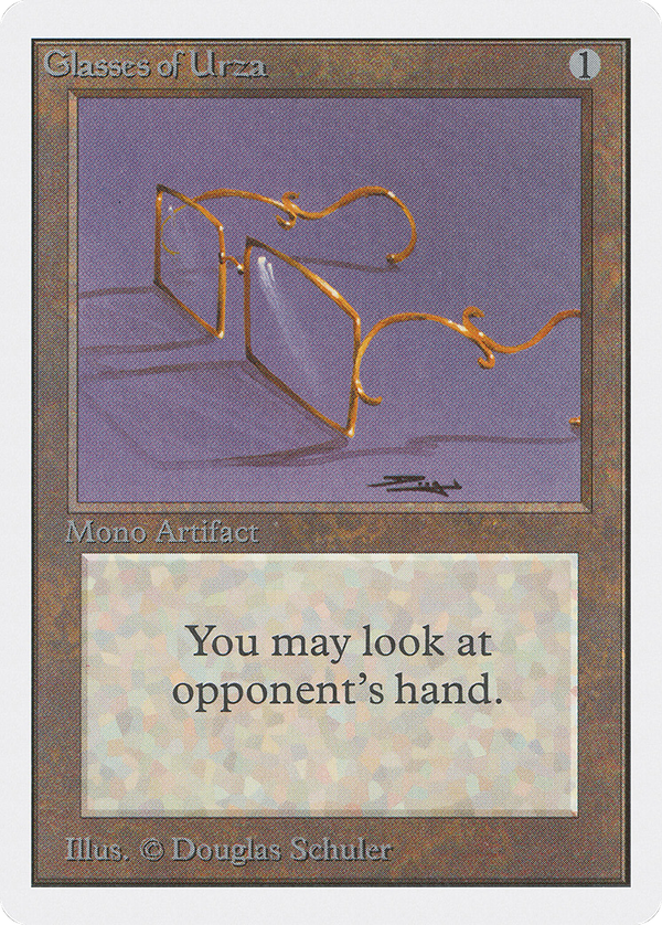 Glasses of Urza (2ed)