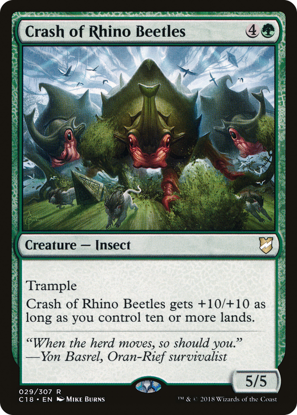 Crash of Rhino Beetles (c18)