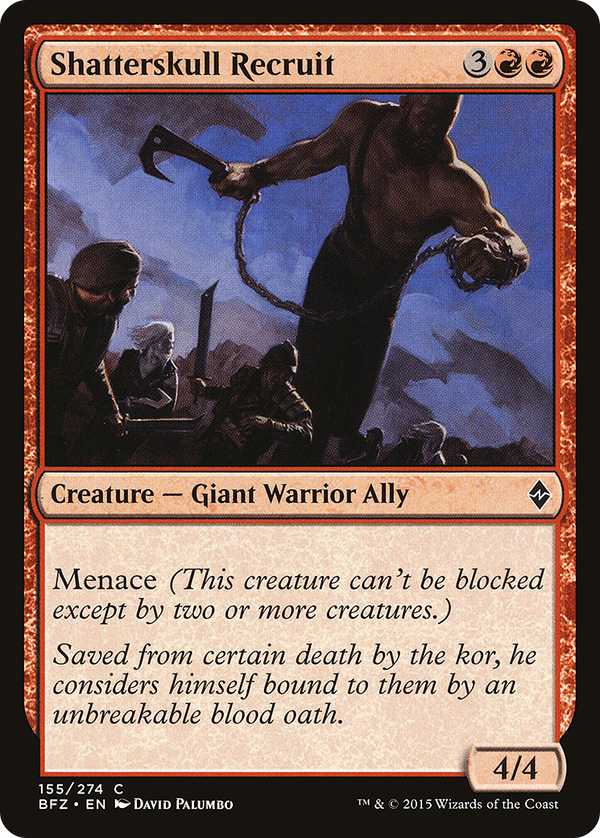 Shatterskull Recruit (bfz)