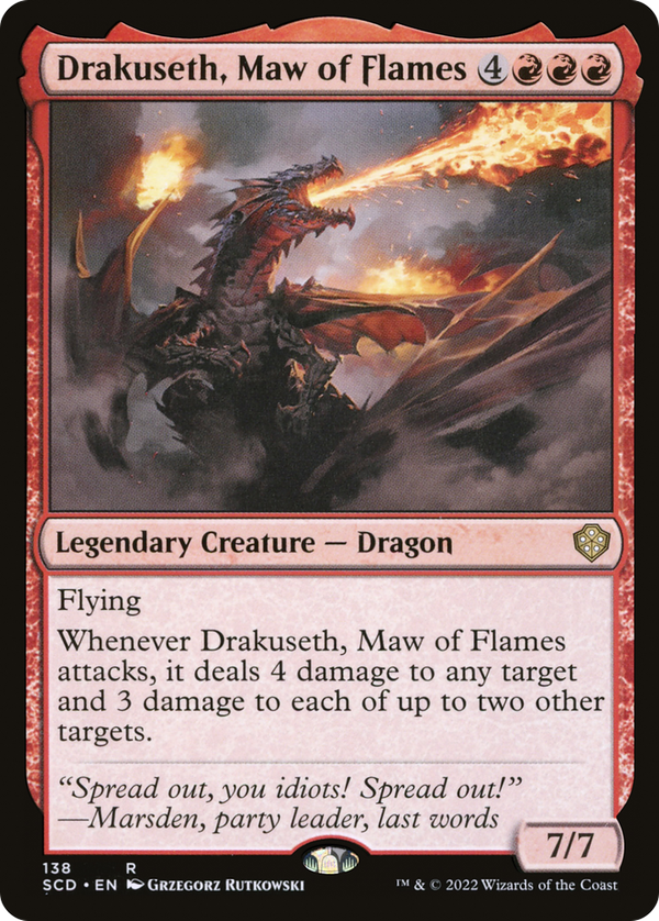 Drakuseth, Maw of Flames (scd)