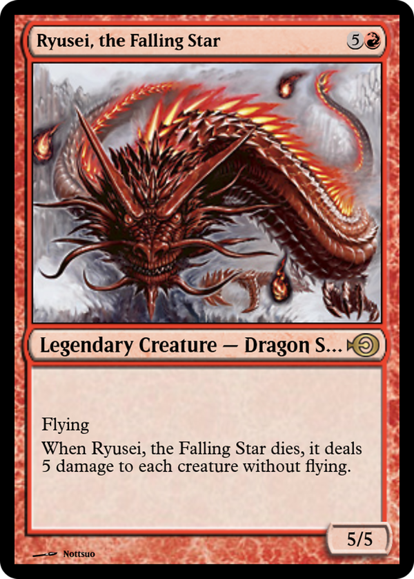 Ryusei, the Falling Star (prm)