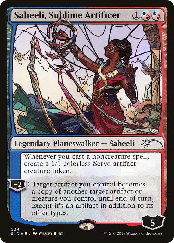 Saheeli, Sublime Artificer (sld)