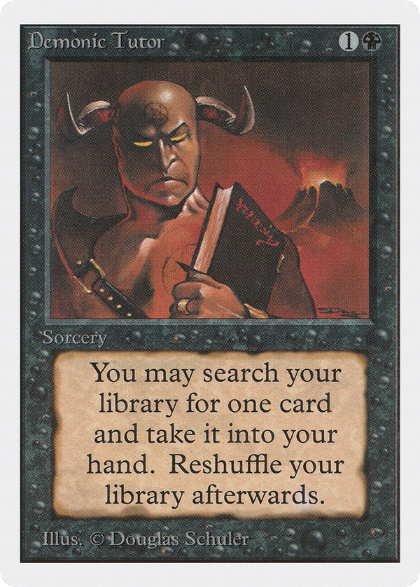 Demonic Tutor (2ed)