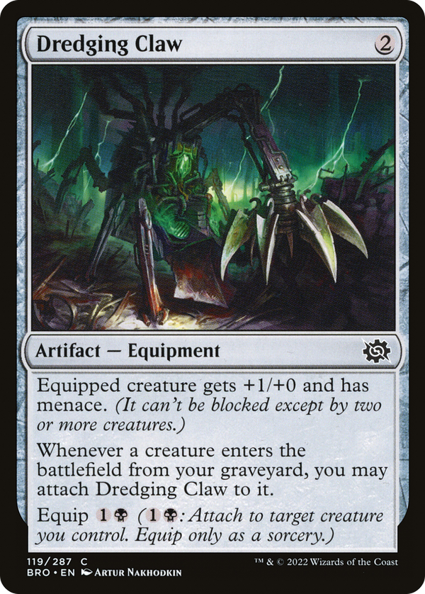 Dredging Claw (bro)