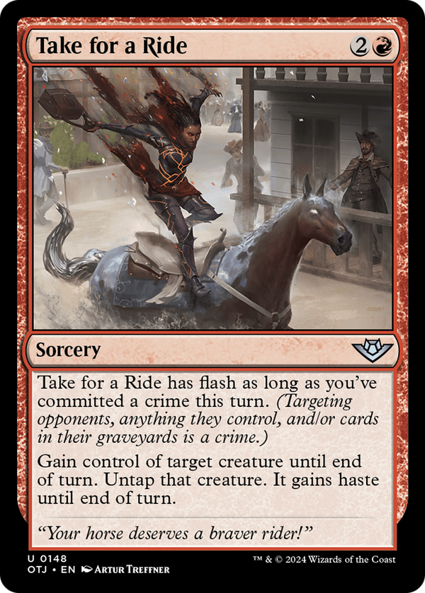 Take for a Ride (otj)