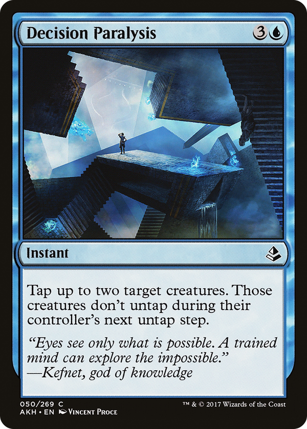 Decision Paralysis (akh)