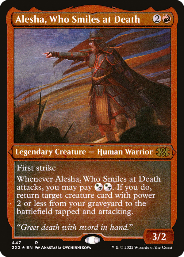 Alesha, Who Smiles at Death (2x2)