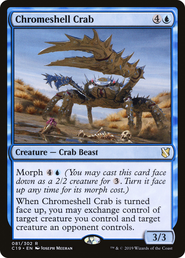 Chromeshell Crab (c19)