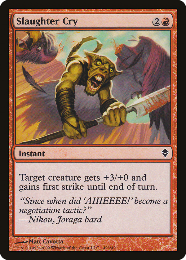 Slaughter Cry (zen)
