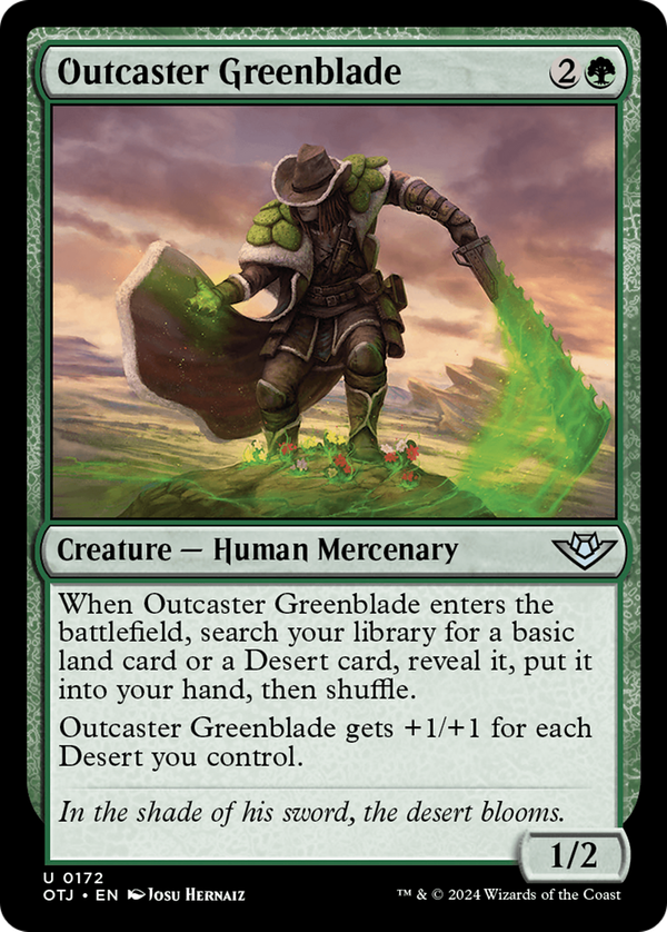 Outcaster Greenblade (otj)