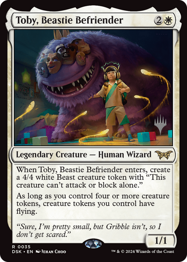 Toby, Beastie Befriender (pdsk)