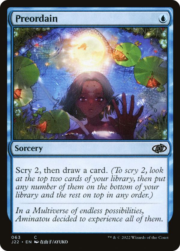 Preordain (j22)
