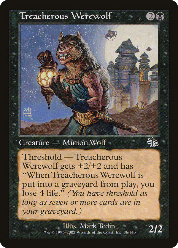 Treacherous Werewolf (jud)