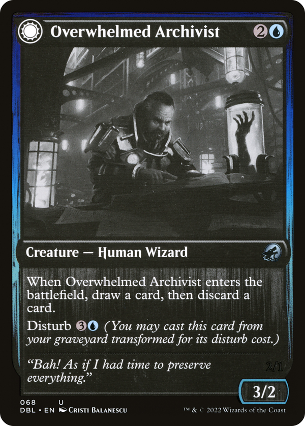 Overwhelmed Archivist // Archive Haunt (dbl)