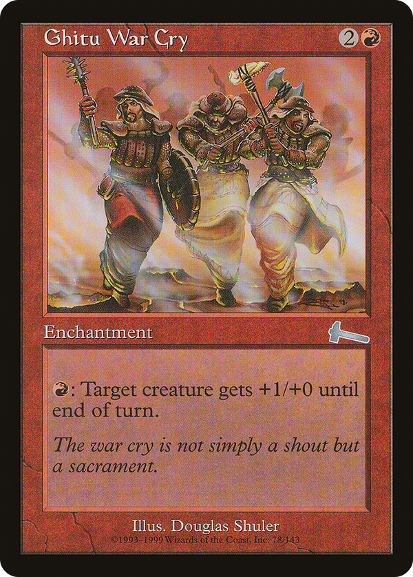 Ghitu War Cry (ulg)
