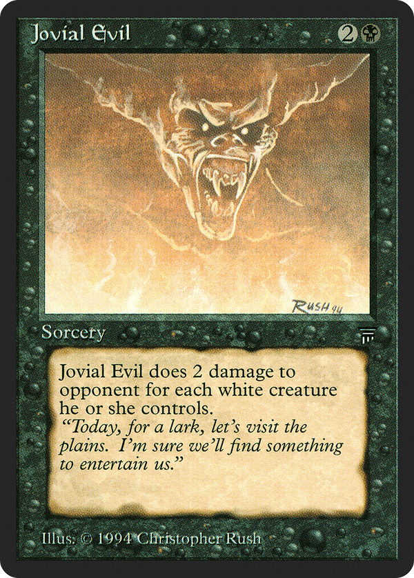 Jovial Evil (leg)