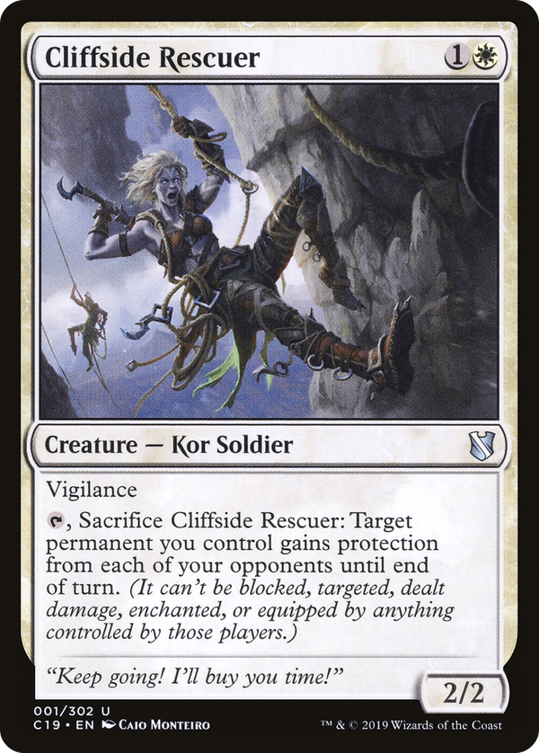 Cliffside Rescuer (c19)