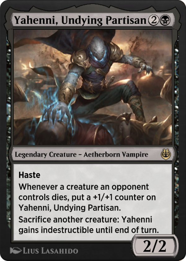 Yahenni, Undying Partisan (klr)